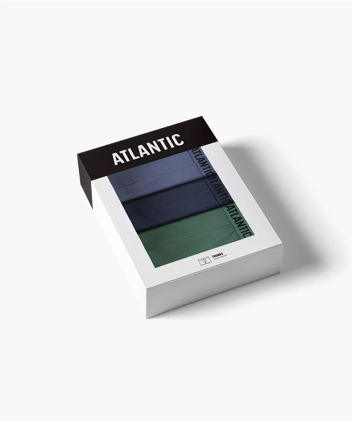 Труси шорти чоловічі боксери Atlantic 3mh 011 wl26 L