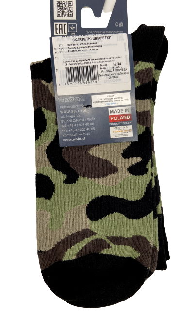 Шкарпетки чоловічі W94.N03 р.39-41 783 чорний/black