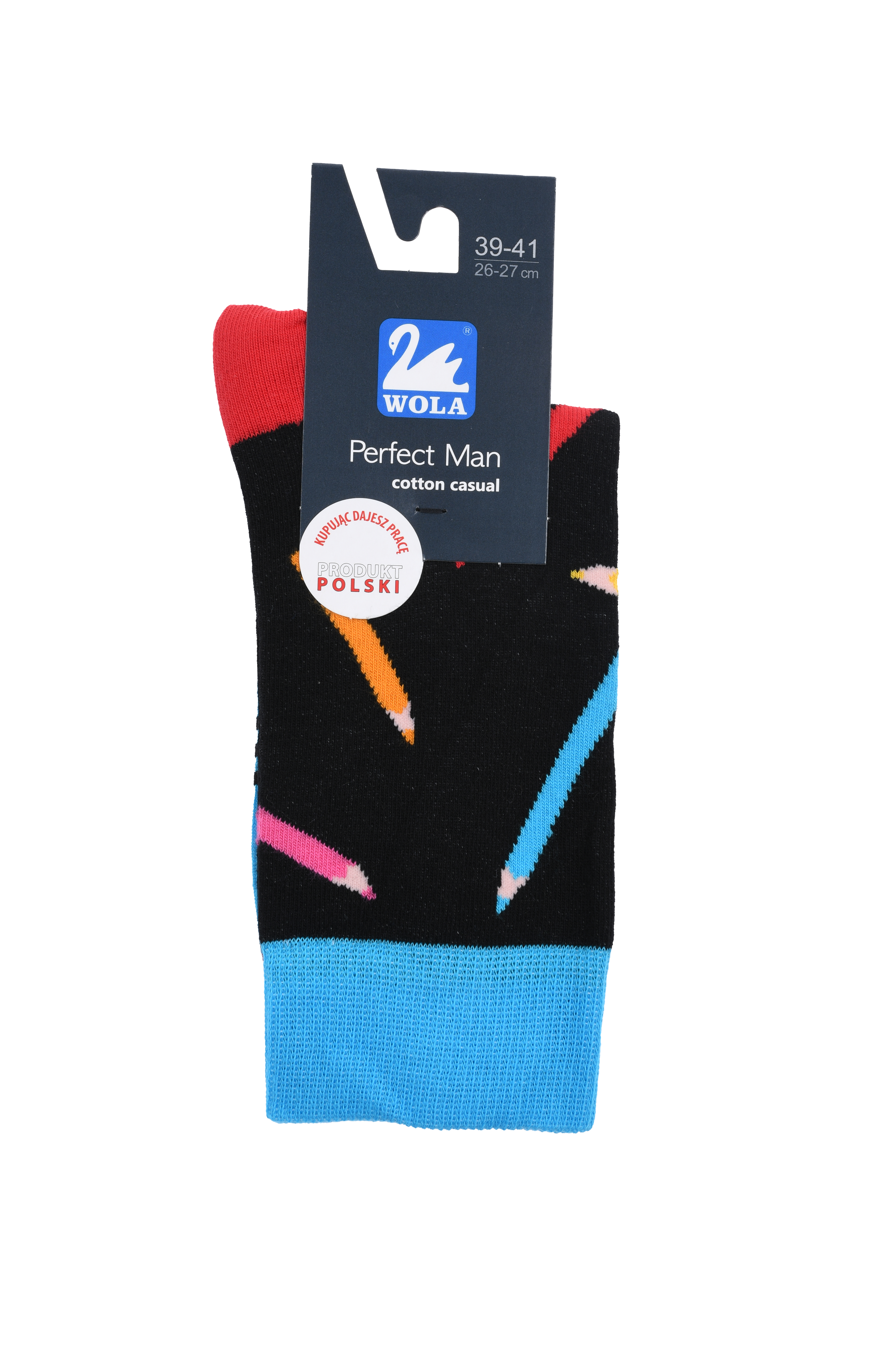 Шкарпетки чоловічі W94.N03 р.39-41 783 чорний/black