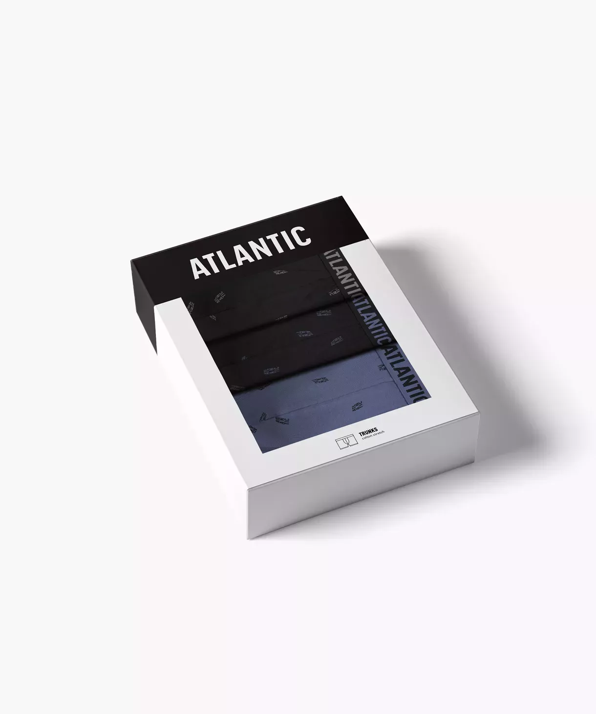 Труси шорти чоловічі боксери Atlantic 3mh 227 wl26 XXL