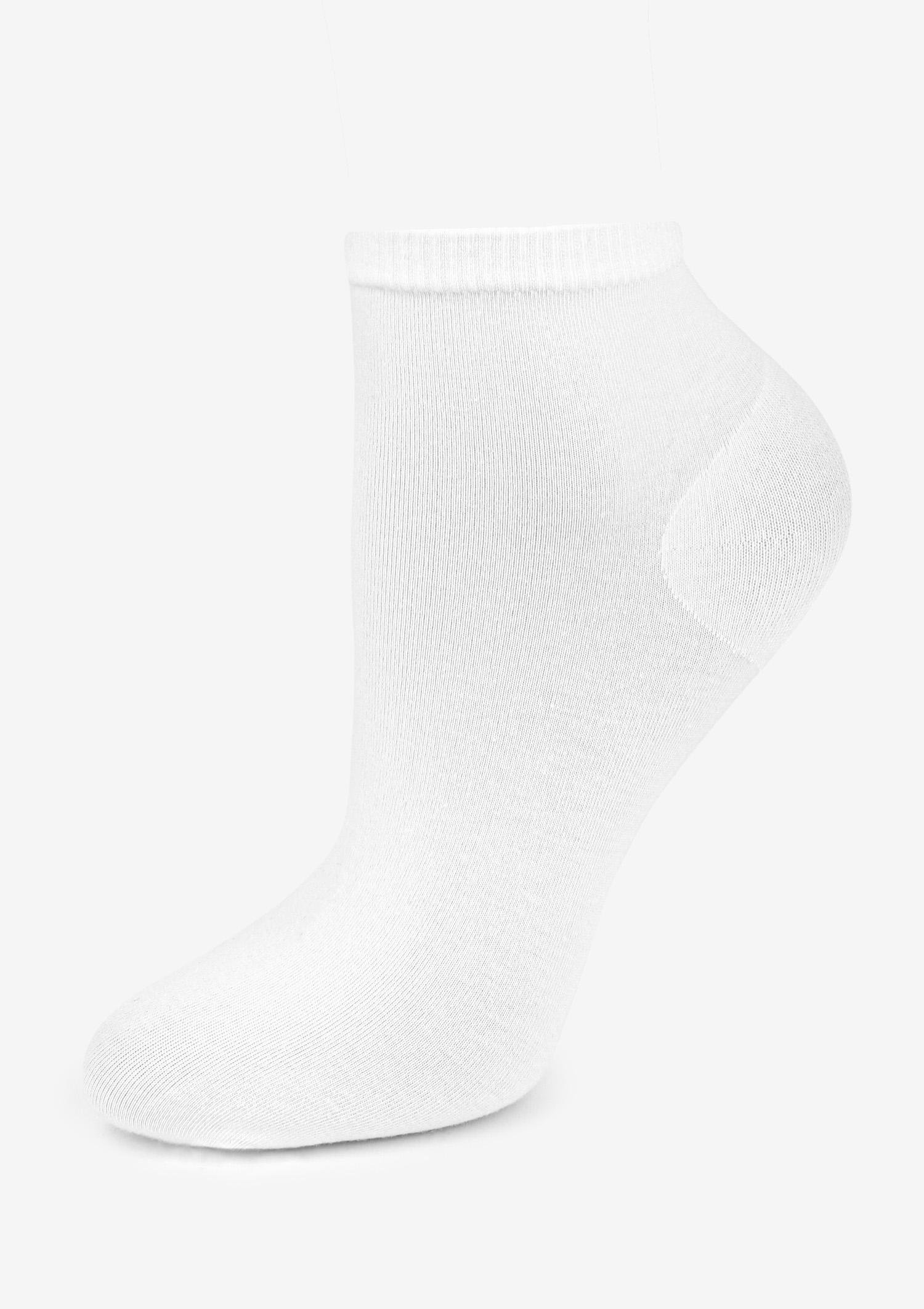 Жіночі гладкі шкарпетки Marilyn Forte 58 B white 36-40