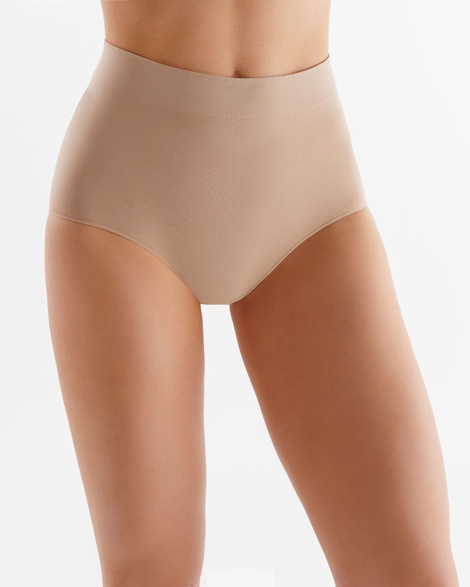Жіночі безшовні трусики gabriella midi briefs seamless L