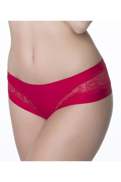 Шорти жіночі труси хіпстери ORO 2255 Kiss rosso S