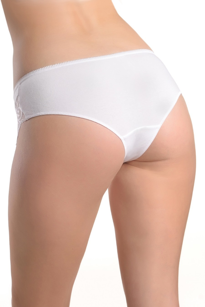 Сліпи жіночі труси бріфи, ORO 2248 Ambra bianco L