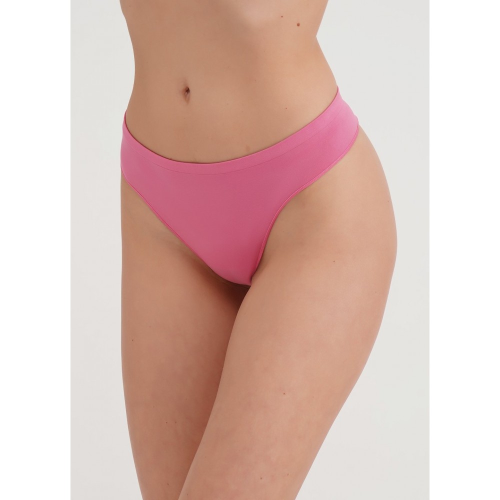 Стрінги жіночі безшовні труси ORO 4403 Avrora bubblegum S/M