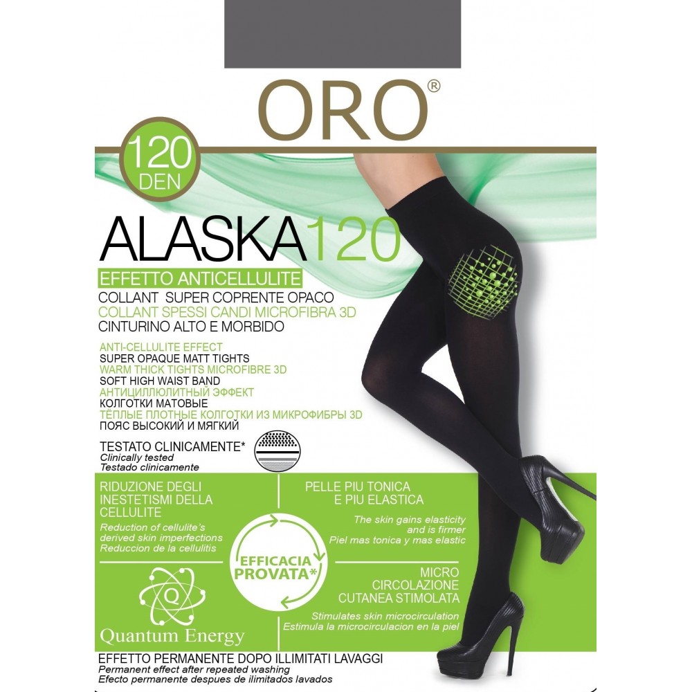 Колготки жіночі ORO ALASKA 120 DEN fumo 4