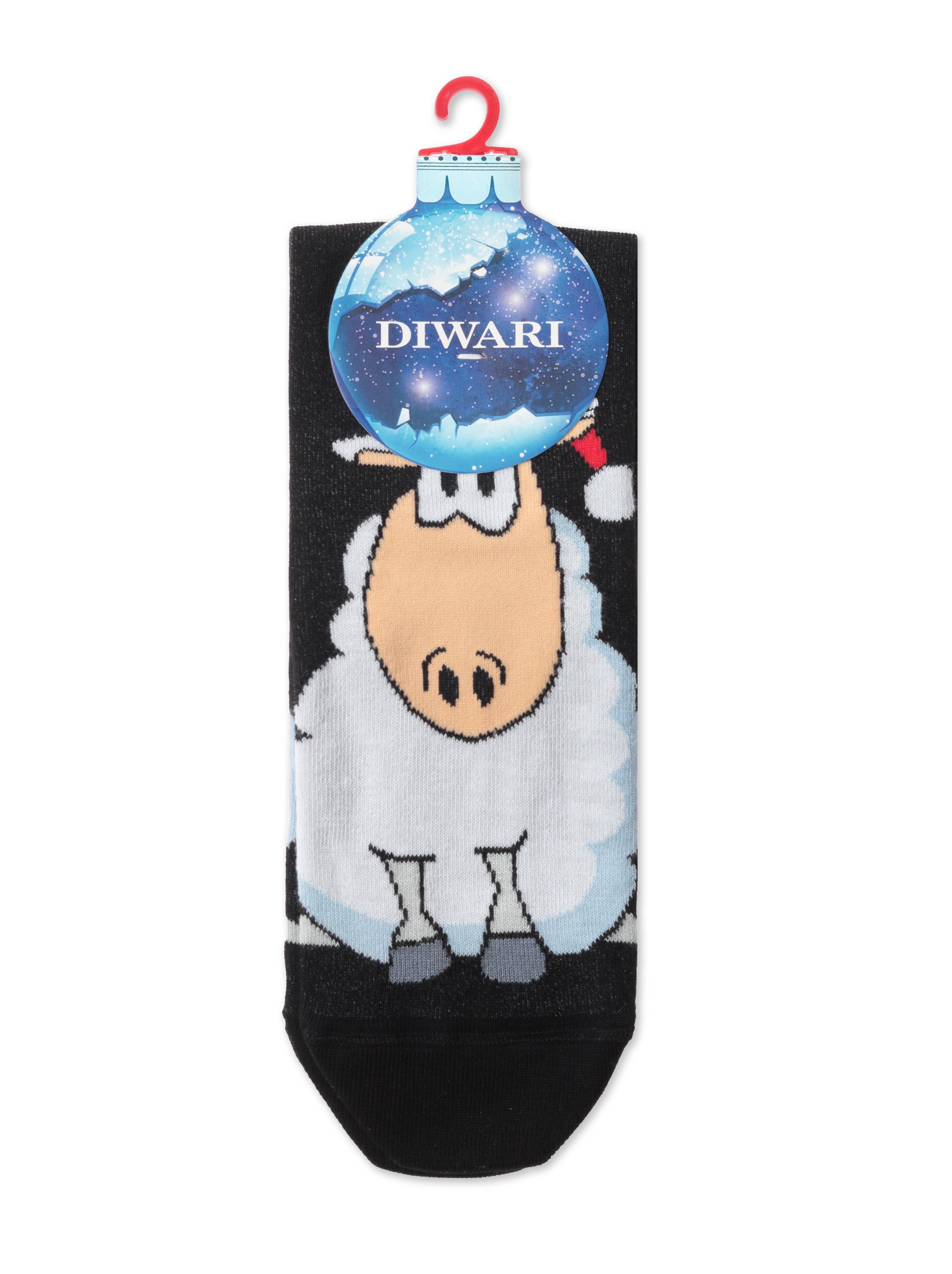 Шкарпетки чол. DW NEW YEAR 21С-71СП, р.27-29, 650 чорний