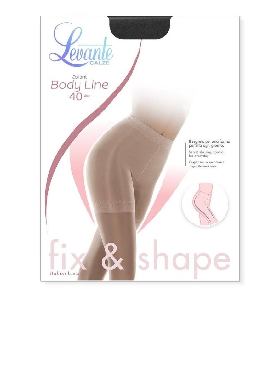 Корекційні жіночі колготки жін. LEV BODY LINE 40 L0155K, р.2, daino