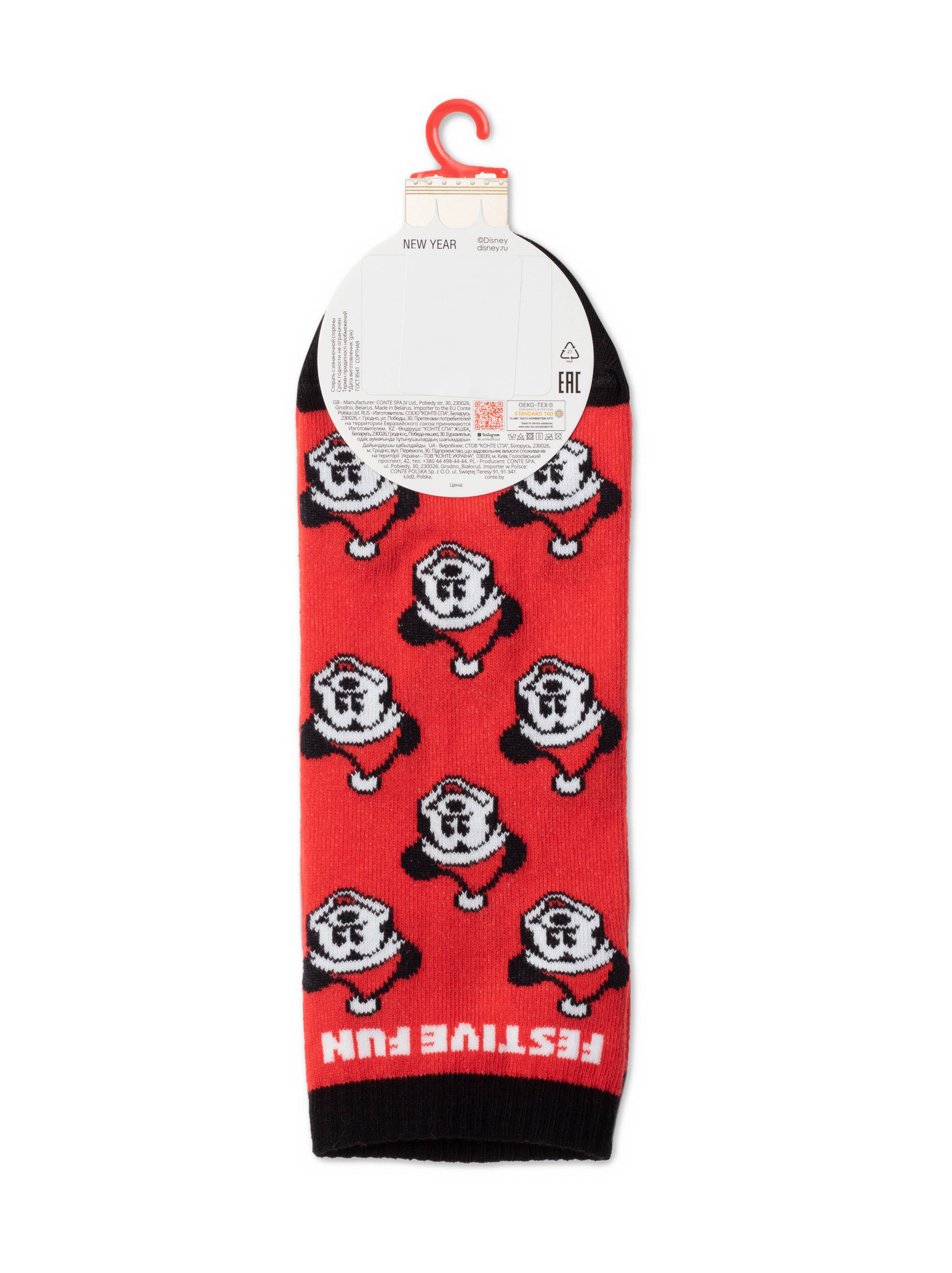 Шкарпетки чол. DW NEW YEAR DISNEY 21С-70СПМ, р.27-29, 648 червоний