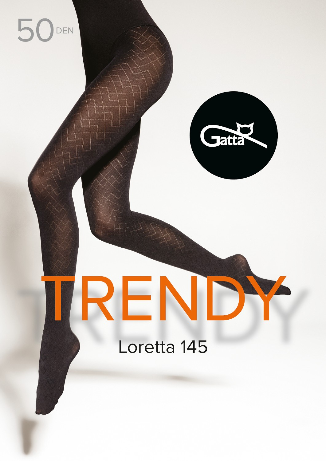 Колготки з візерунком Gatta LORETTA 50 WZ 145 XL