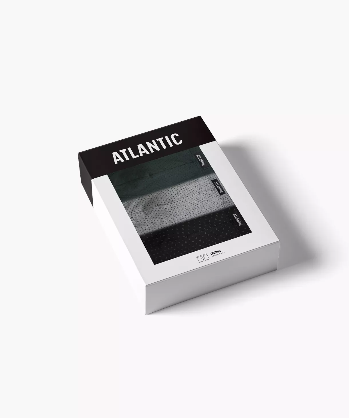Труси шорти чоловічі боксери Atlantic 3mh-197 jz25 S