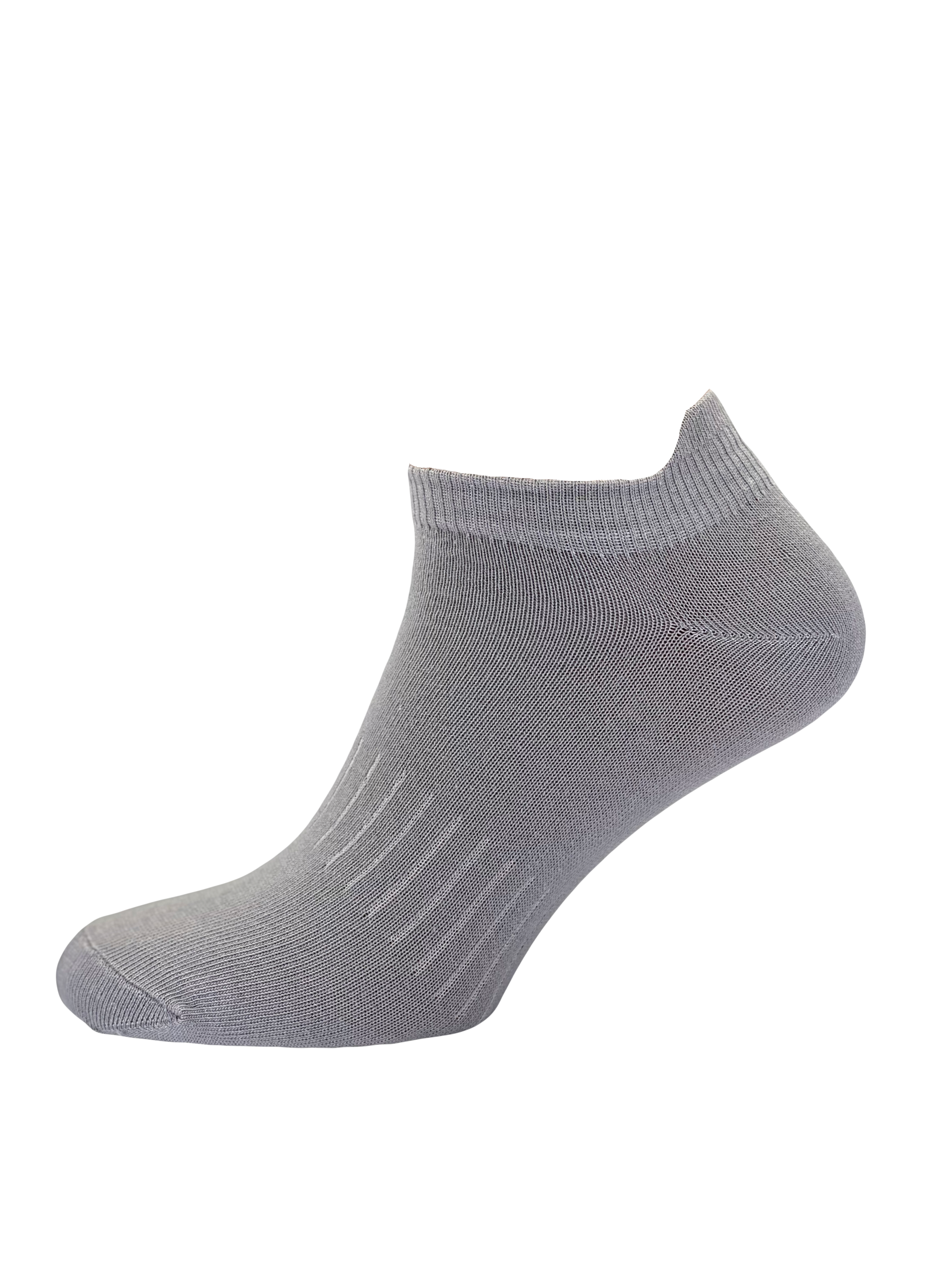 Шкарпетки чол. Л&П 223 (короткі з язичком), р.42-43, 05 св.сірий