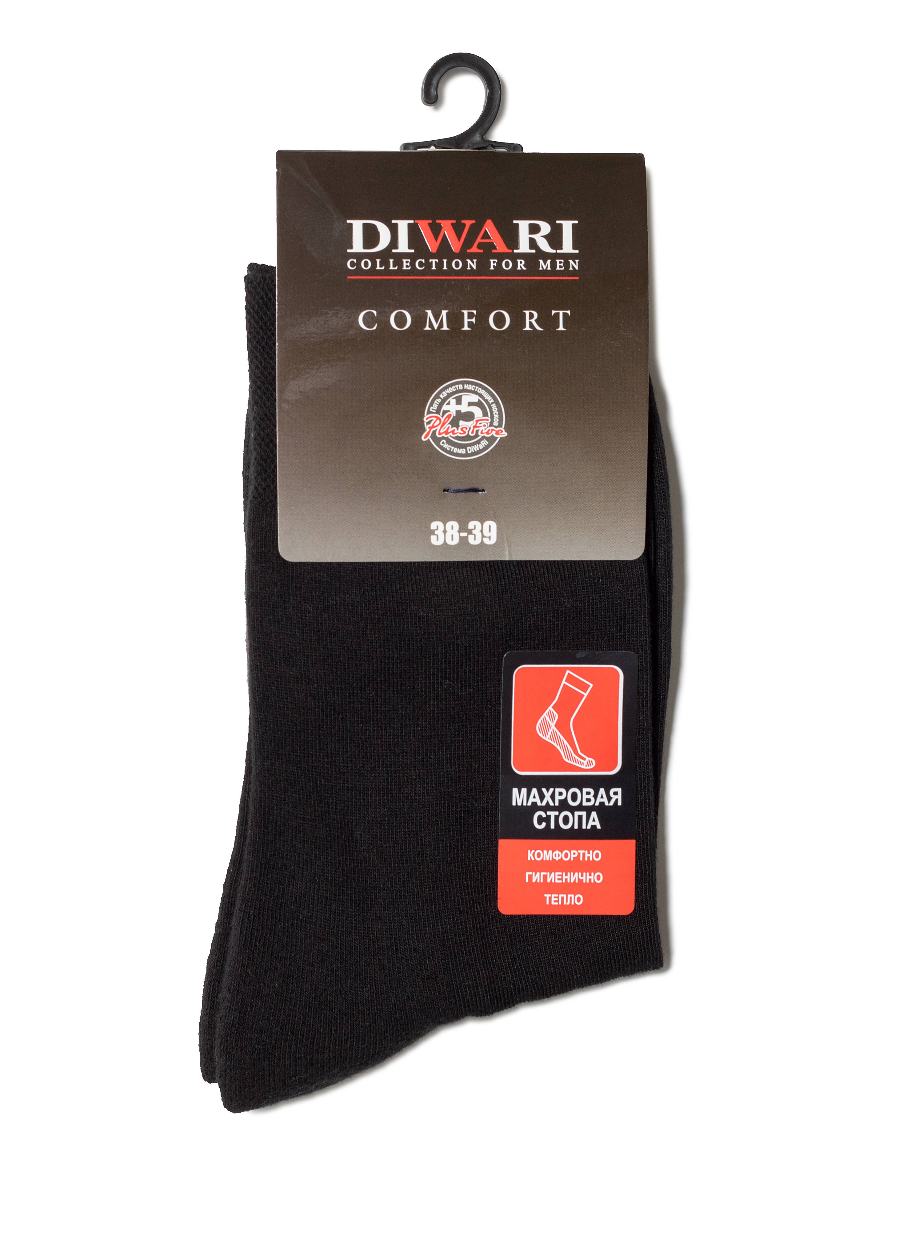 Шкарпетки чол. COMFORT 6С-18СП, р.23, 000 чорний