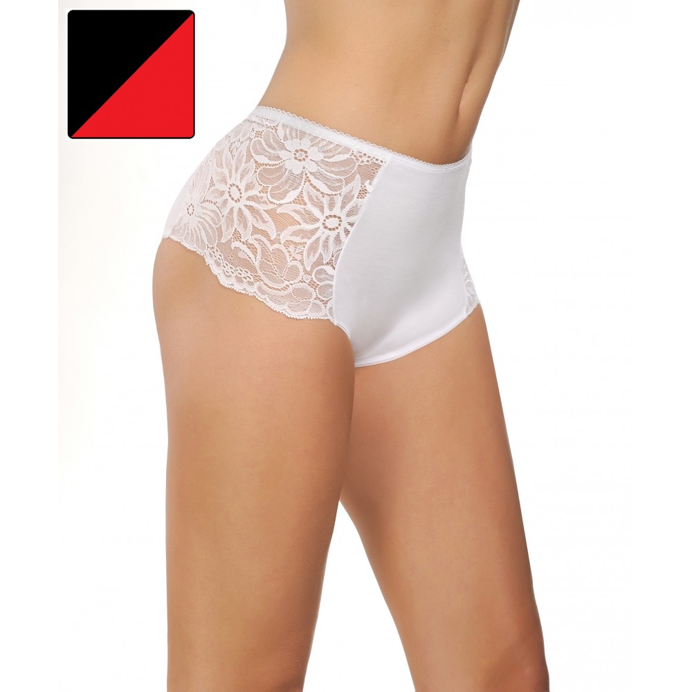 Шорти жіночі труси бріфи ORO 2210 Eleonora rosso XXL