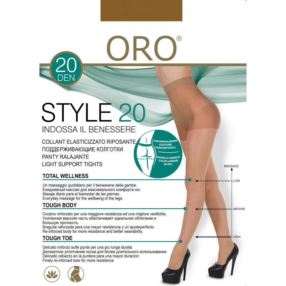 Колготки жіночі ORO STYLE 20 DEN semane 4