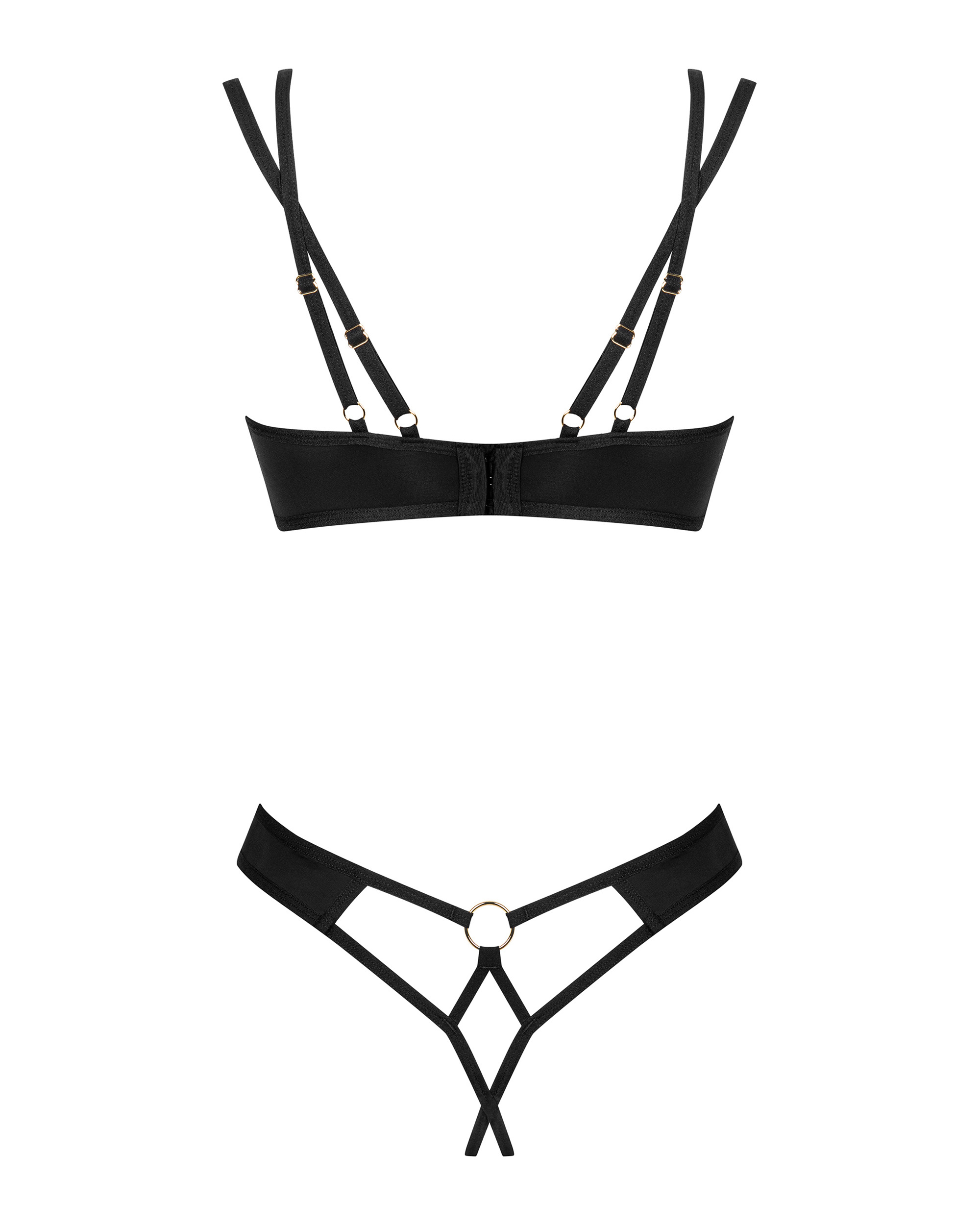 Комплект obsessive Nesari set otwarty XL/XXL
