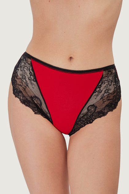 Шорти жіночі труси бріфи ORO 2218 Orabella rosso L