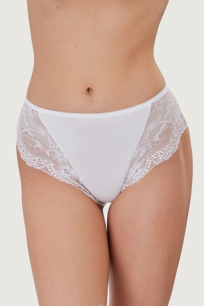 Шорти жіночі труси бріфи ORO 2218 Orabella bianco L