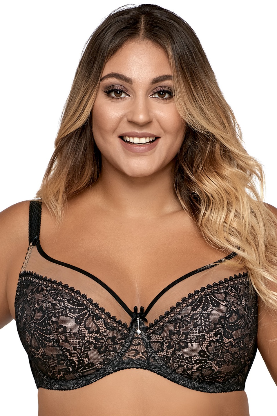 Бюстгалтер ava 1396 czarny 95C