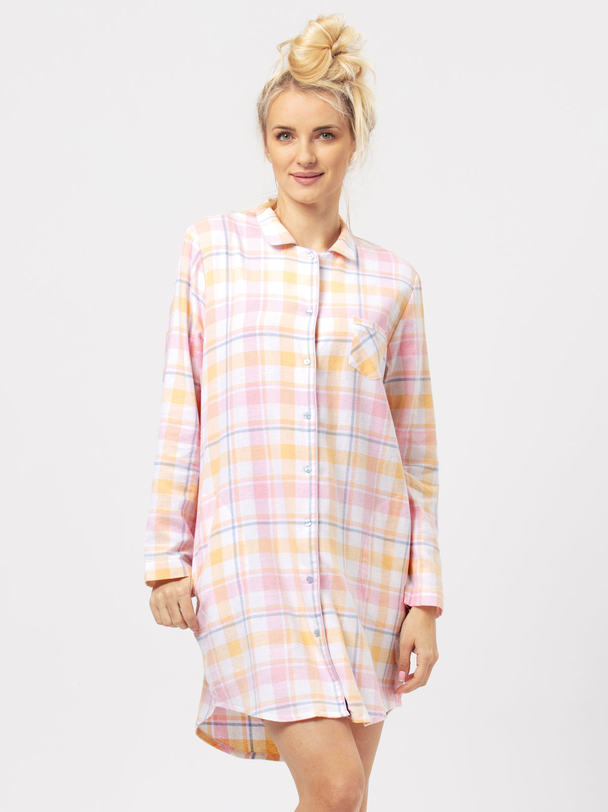 Жіноча фланелева сорочка Key lnd-486 S