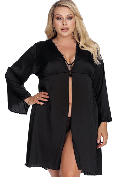 Пеньюар anais Laura robe Черный XL/XXL(L+)
