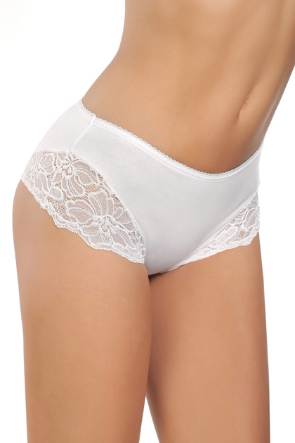 Шорти жіночі труси бріфи ORO 2224 Rosabella bianco XL