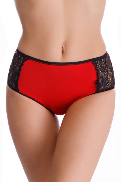 Шорти жіночі труси бріфи ORO 2225 Sophia rosso XL