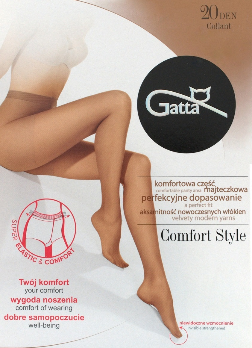 Класичні жіночі колготки gatta COMFORT STYLE 20 XL 5
