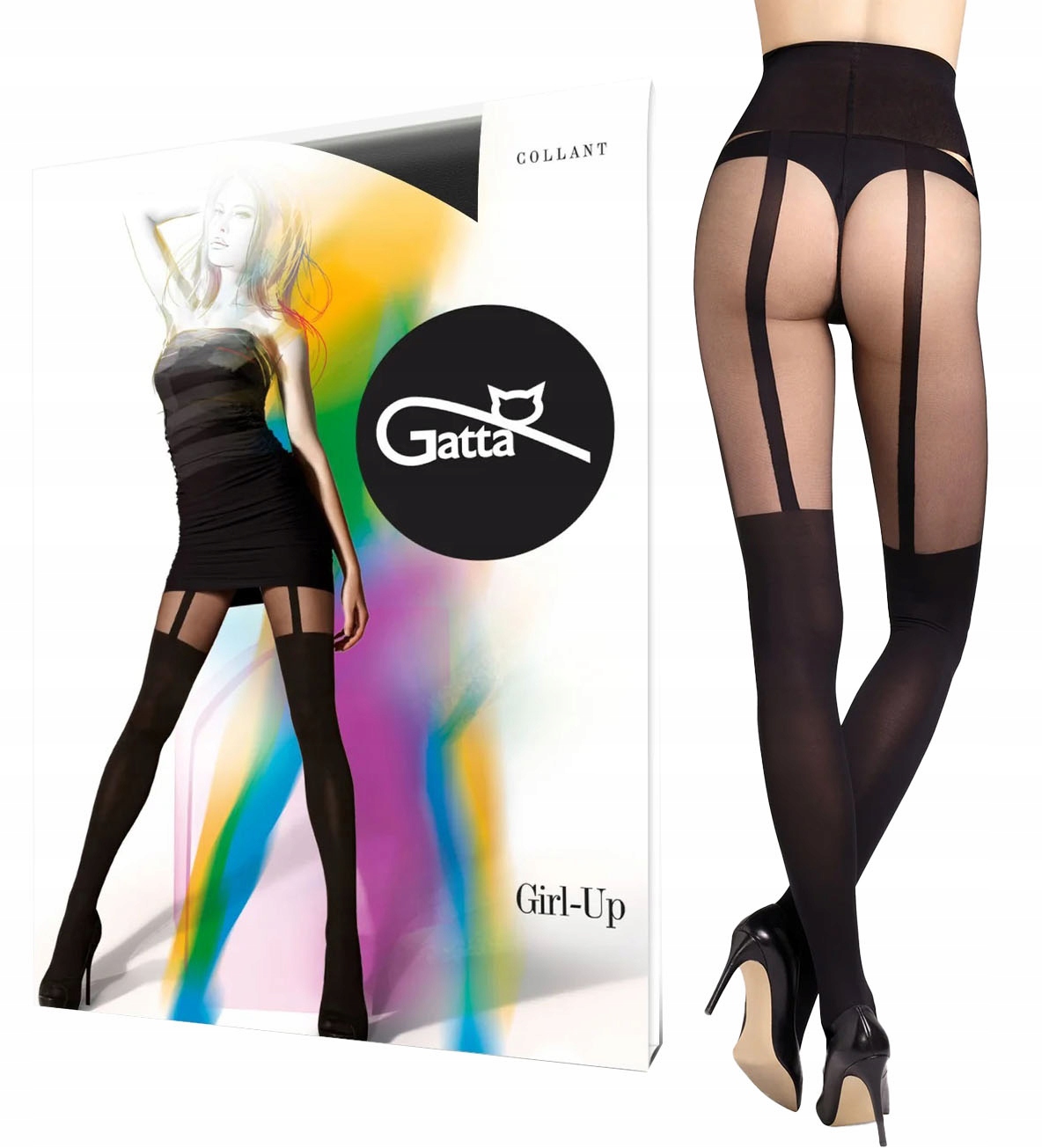 Колготки з візерунком Gatta GIRL-UP W 01 4