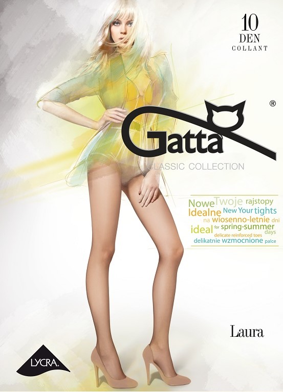 Класичні жіночі колготки gatta LAURA 10 2-4 3