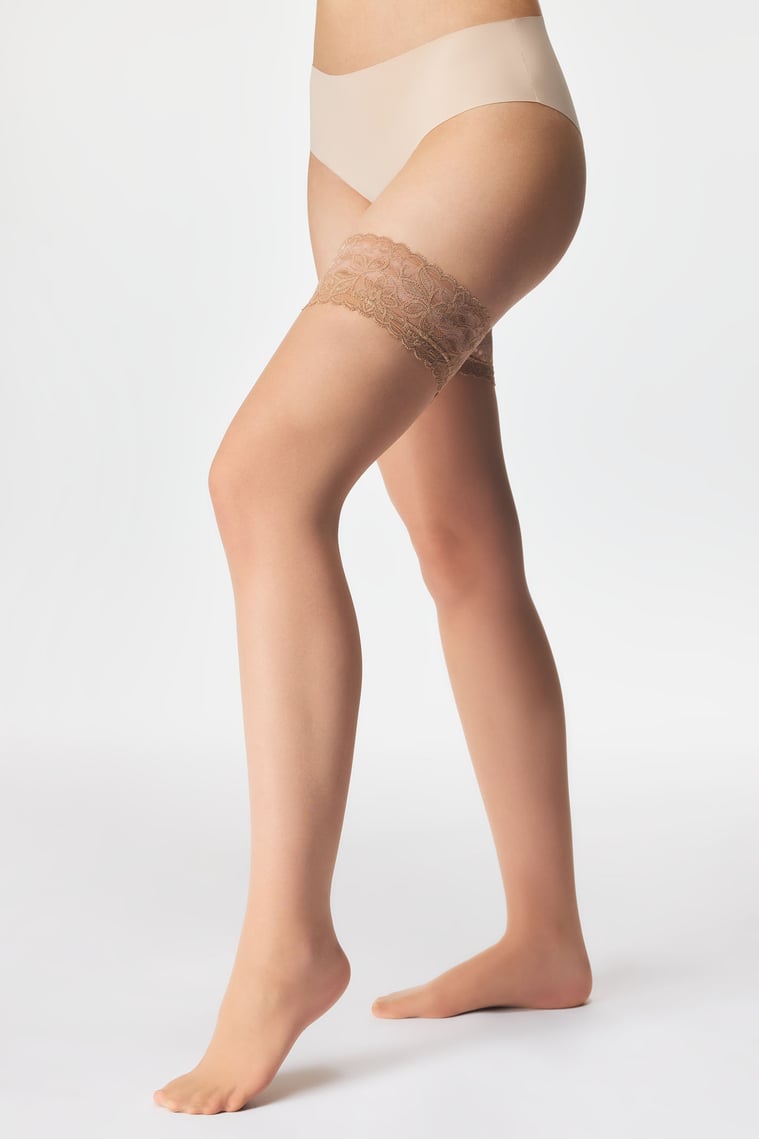 Панчохи жіночі тонкі gabriella calze lycra 15 den 1/2