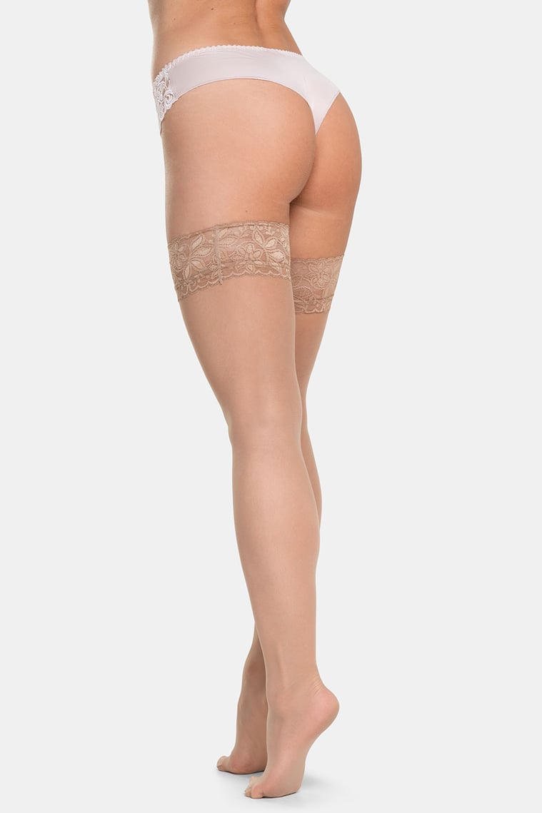 Панчохи жіночі тонкі gabriella calze lycra 15 den 3/4