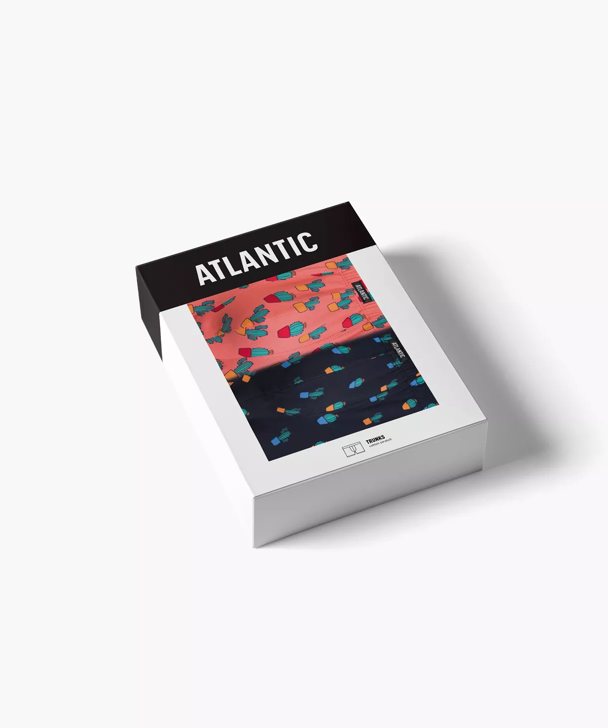 Труси шорти чоловічі боксери Atlantic 2mhh 005 wl25 XL