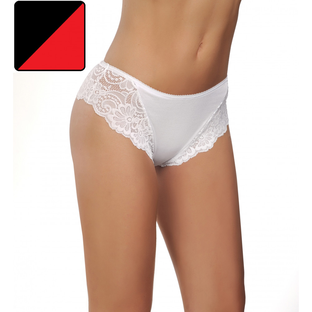 Сліпи жіночі труси ORO 2217 Martina rosso XL