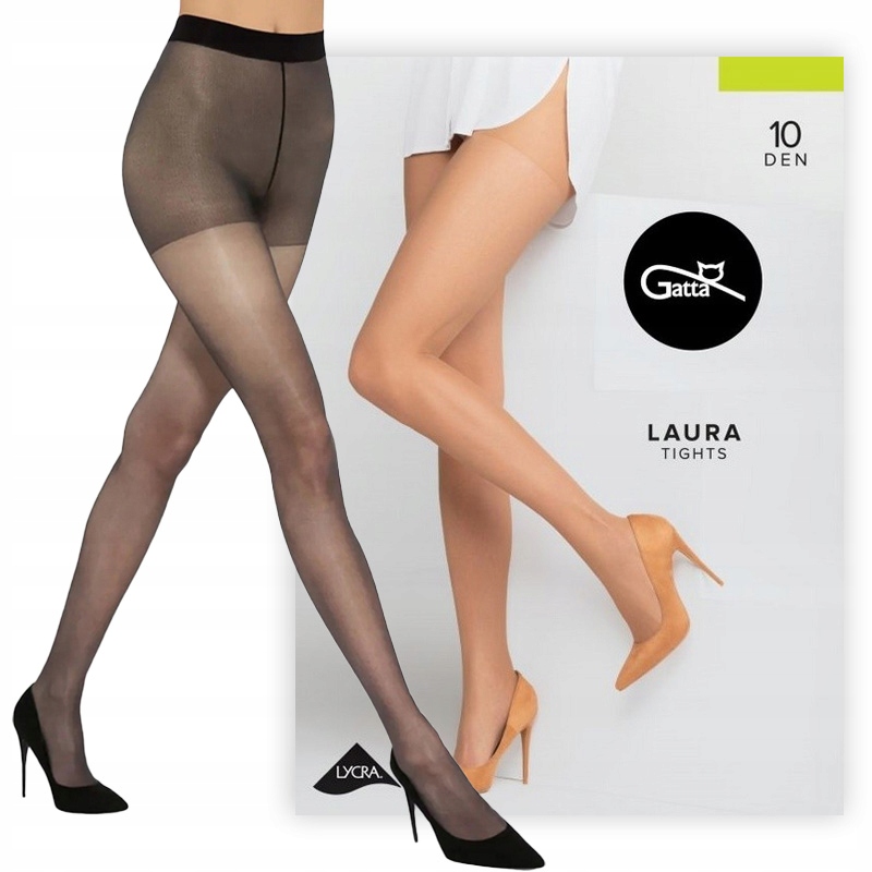 Класичні жіночі колготки gatta LAURA 10 2-4