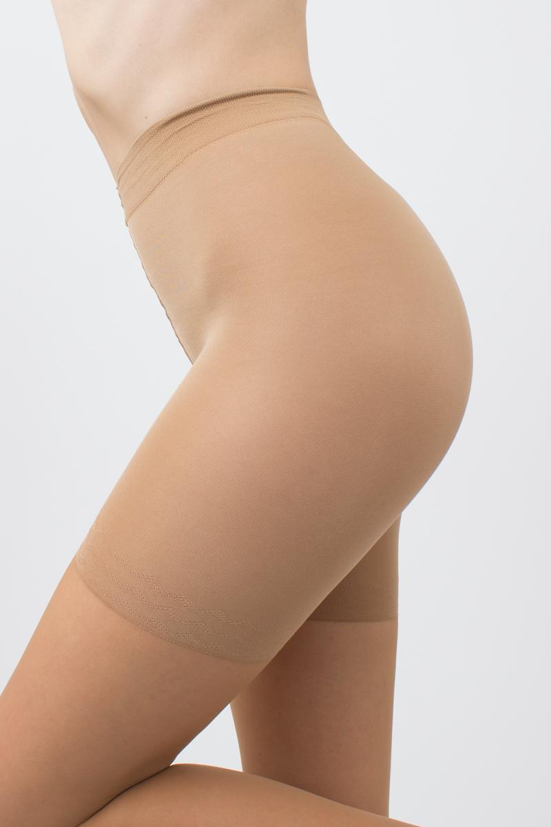 Корекційні жіночі колготки з корегуючими шортами giulia slim 20 den