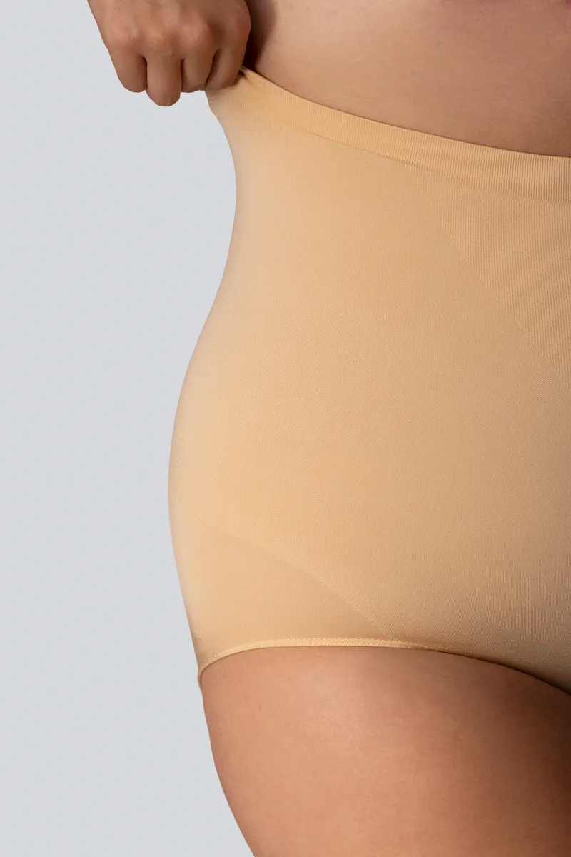 Жіночі трусики великого розміру з коригуючим ефектом mona queen high-waisted smoothwear 9/10