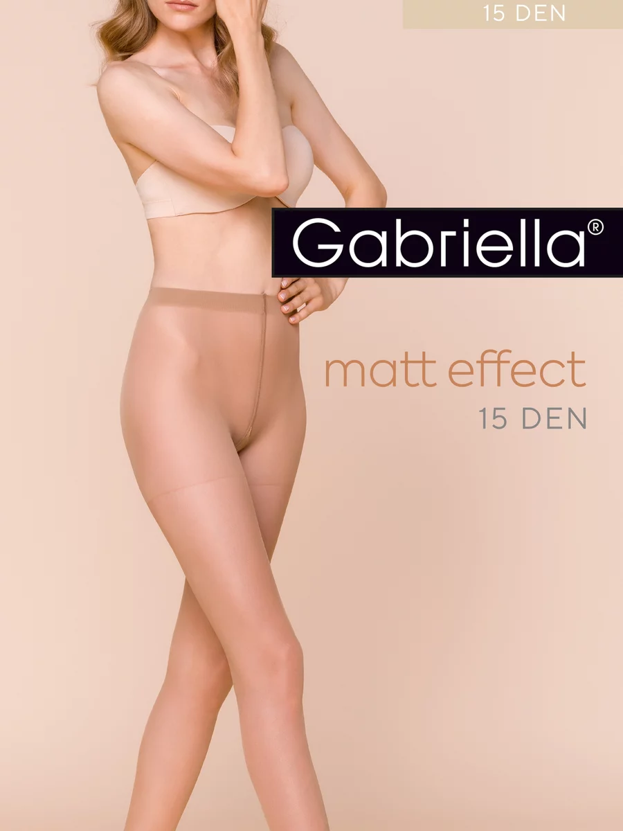 Класичні жіночі колготки gabriella MATT 15 DEN DITA 713