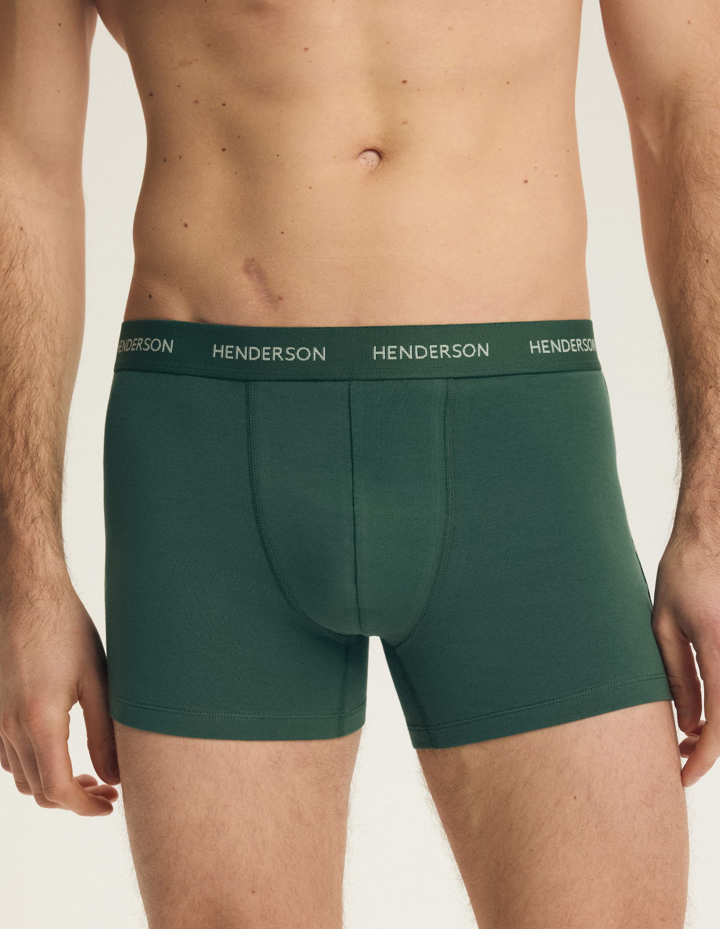 Труси шорти чоловічі Чоловічий набір трусів Henderson 44522 blank long 3XL