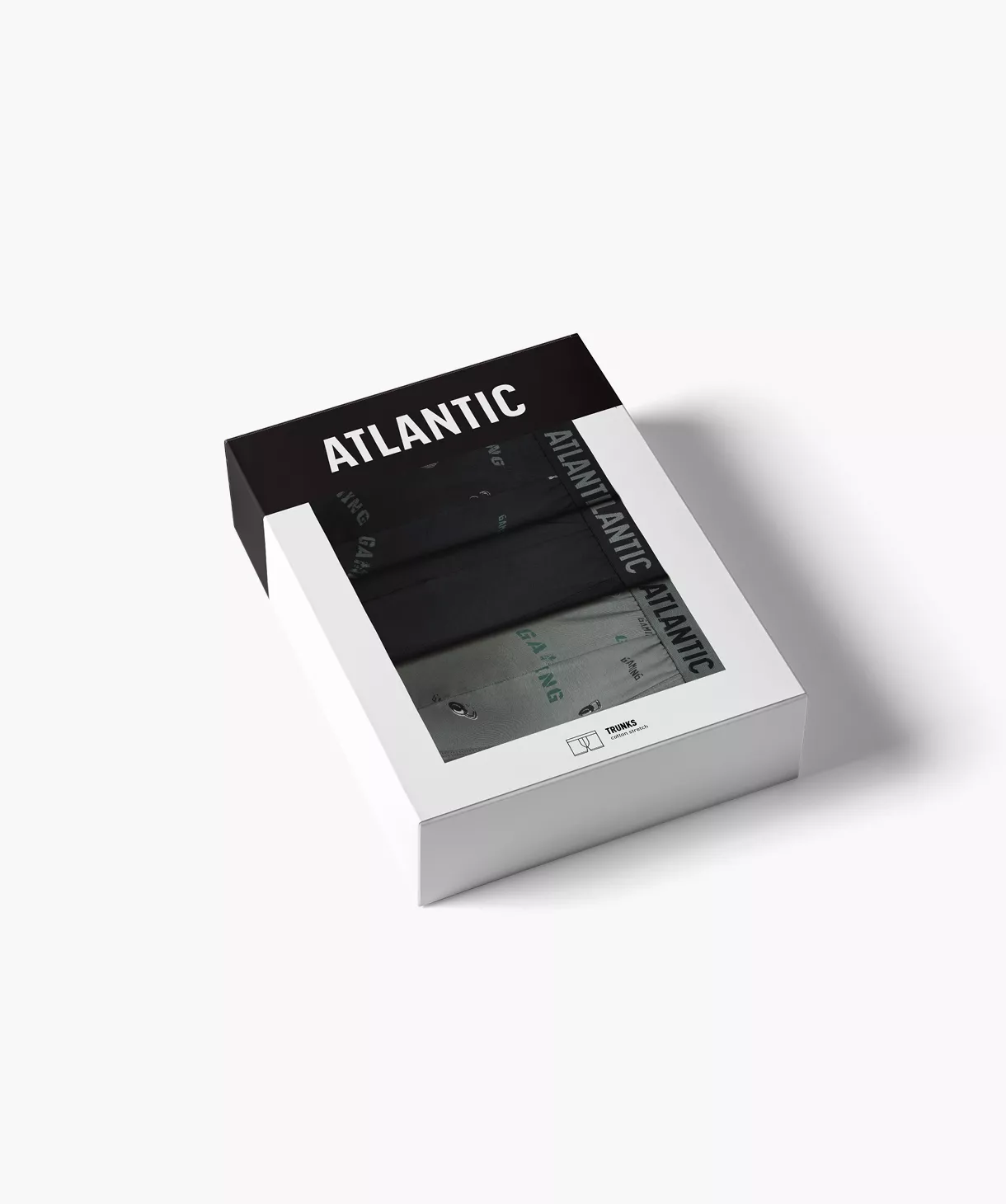 Труси шорти чоловічі Atlantic 3mh 223 jz25 M
