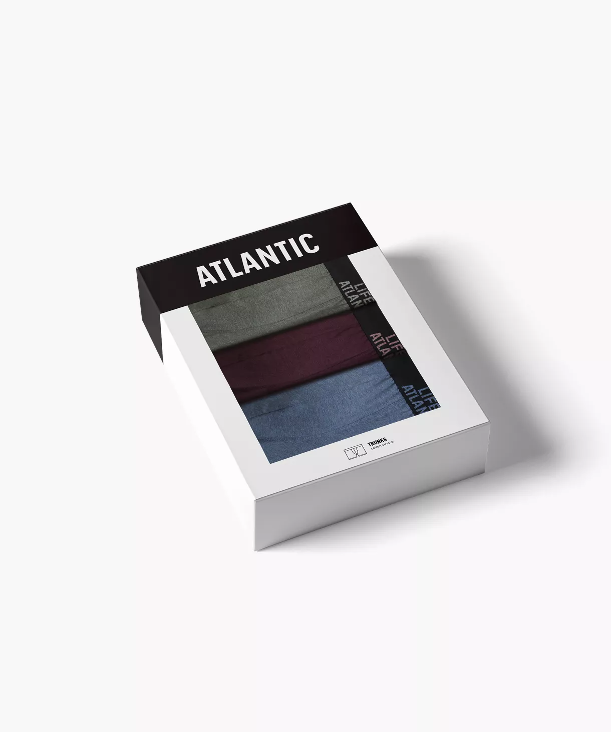 Труси шорти чоловічі Atlantic 3mh 226 jz25 XL