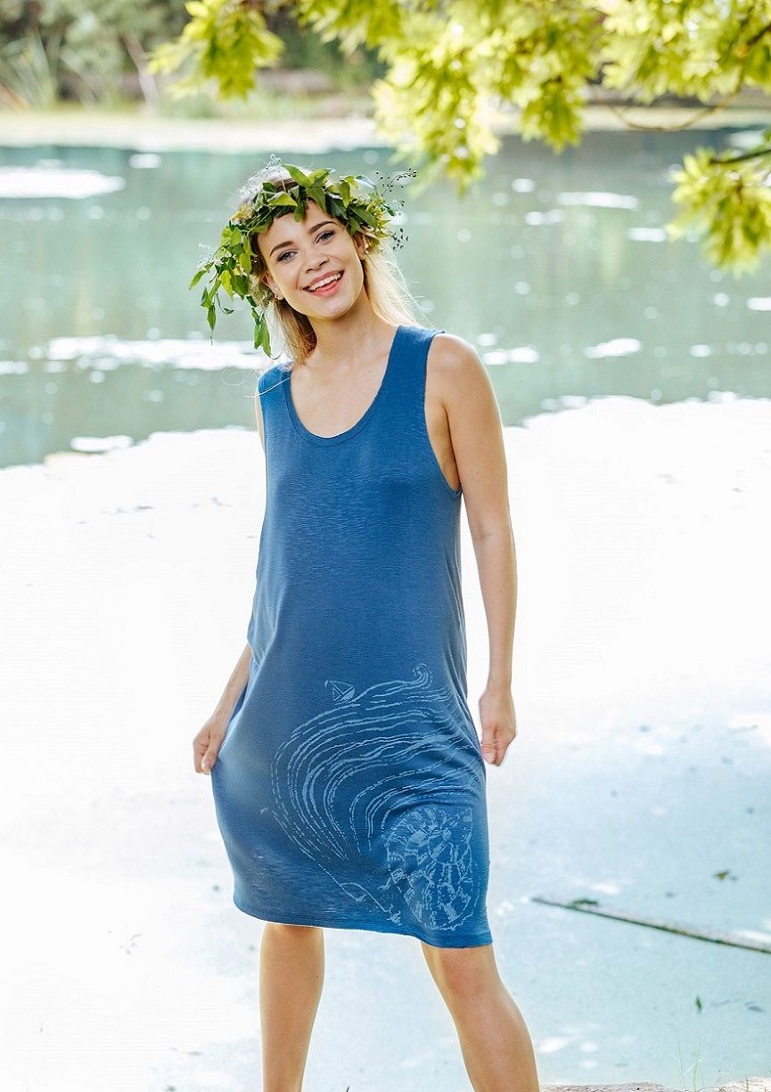 Жіноча сукня для дому key lnd 711 a20 M