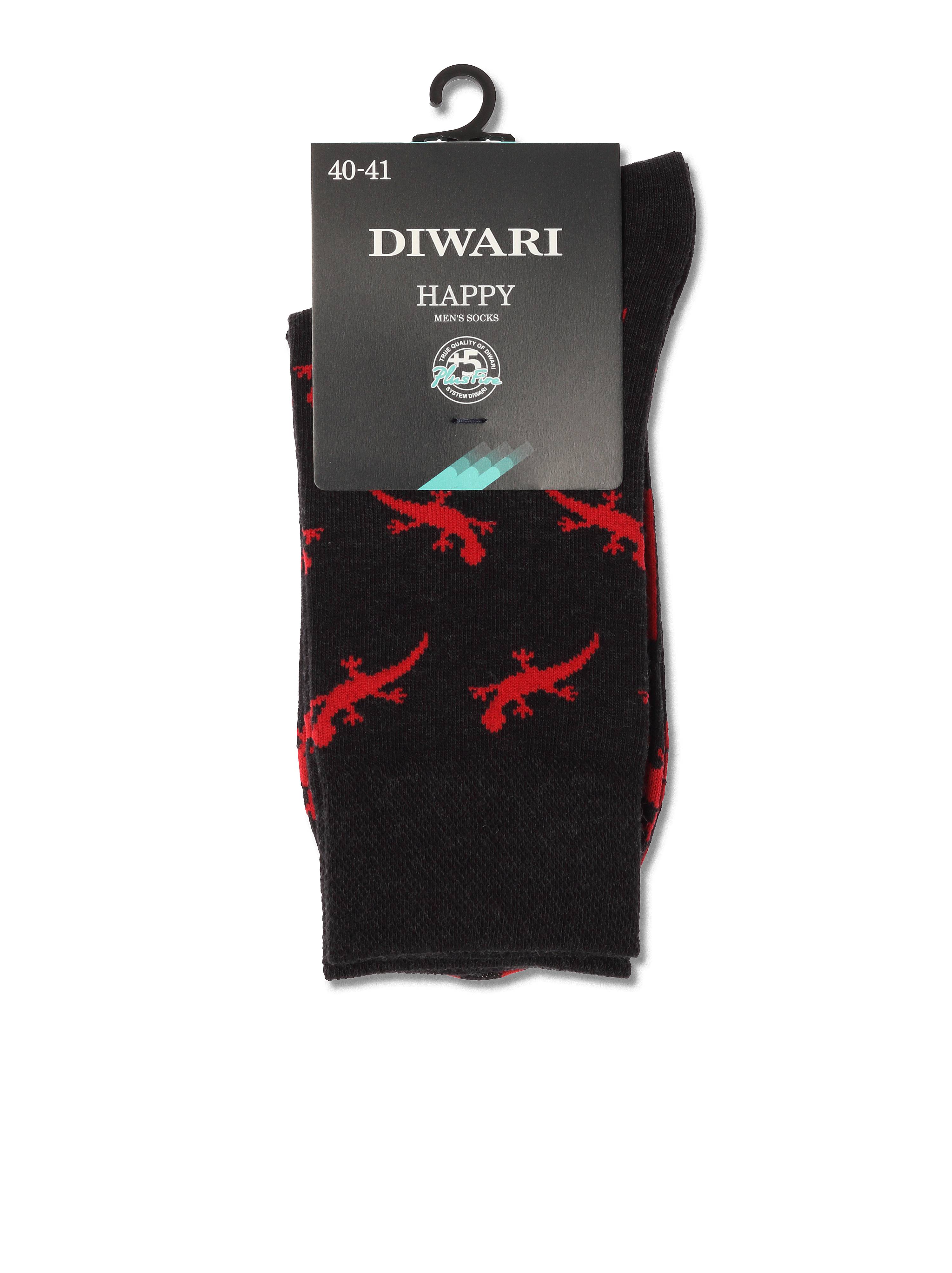 Шкарпетки чол. DW HAPPY 20С-37СП, р.27, 135 чорний