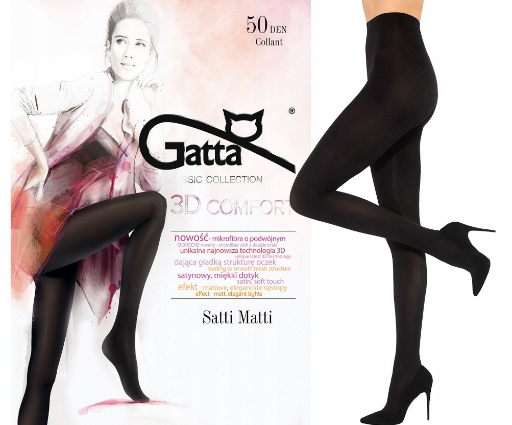 Теплі жіночі колготки Gatta SATTI MATTI 50 3