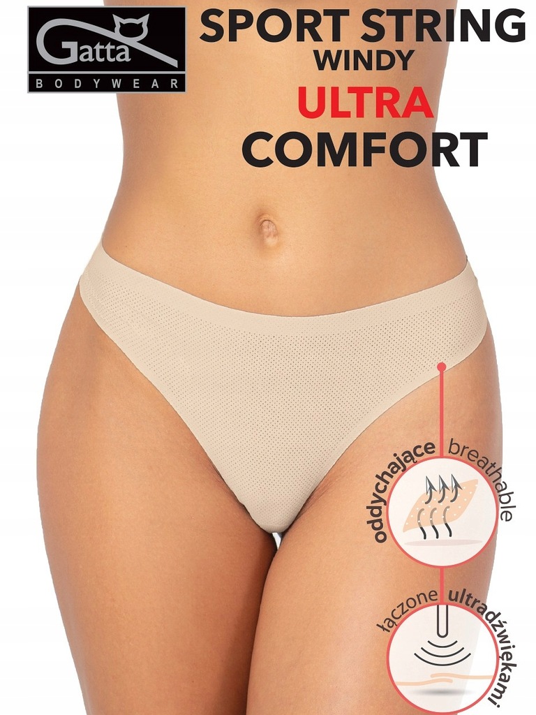 Стрінги жіночі труси GATTA SPORT STRING WINDY ULTRA COMFORT