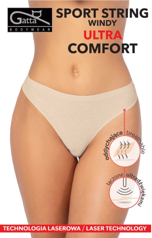 Стрінги жіночі труси GATTA SPORT STRING WINDY ULTRA COMFORT