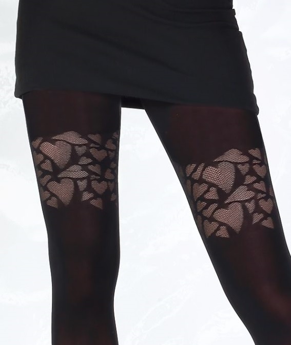 Жіночі колготки з візернуком knittex tonight 50 den 4