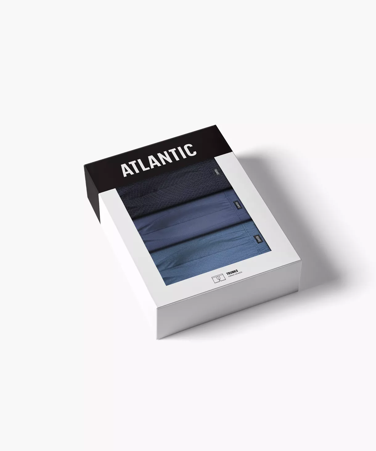 Труси шорти чоловічі боксери Atlantic 3mh-212 wl25 XL