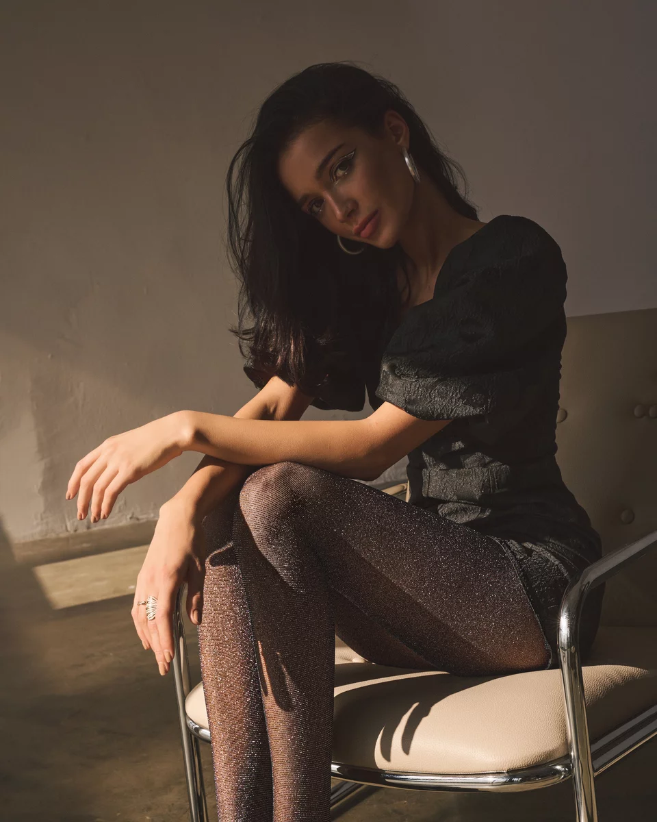 Класичні жіночі колготки gabriella LUREX 20 DEN 435