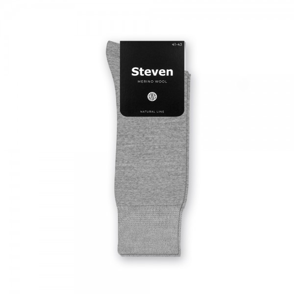 Чоловічі шкарпетки із вовною мериноса Steven 130 44-46